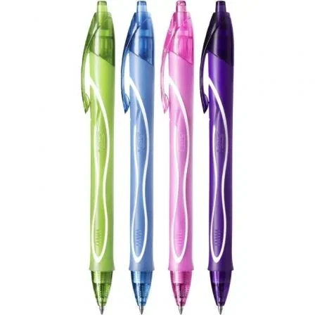 BIC Gel-ocity Quick Dry Bolígrafos de Gel Retráctil, Colores Surtidos, 12 unidades BIC Gel-ocity Quick Dry Bolígrafos de Gel Retráctil, Colores Surtidos, 12 unidades